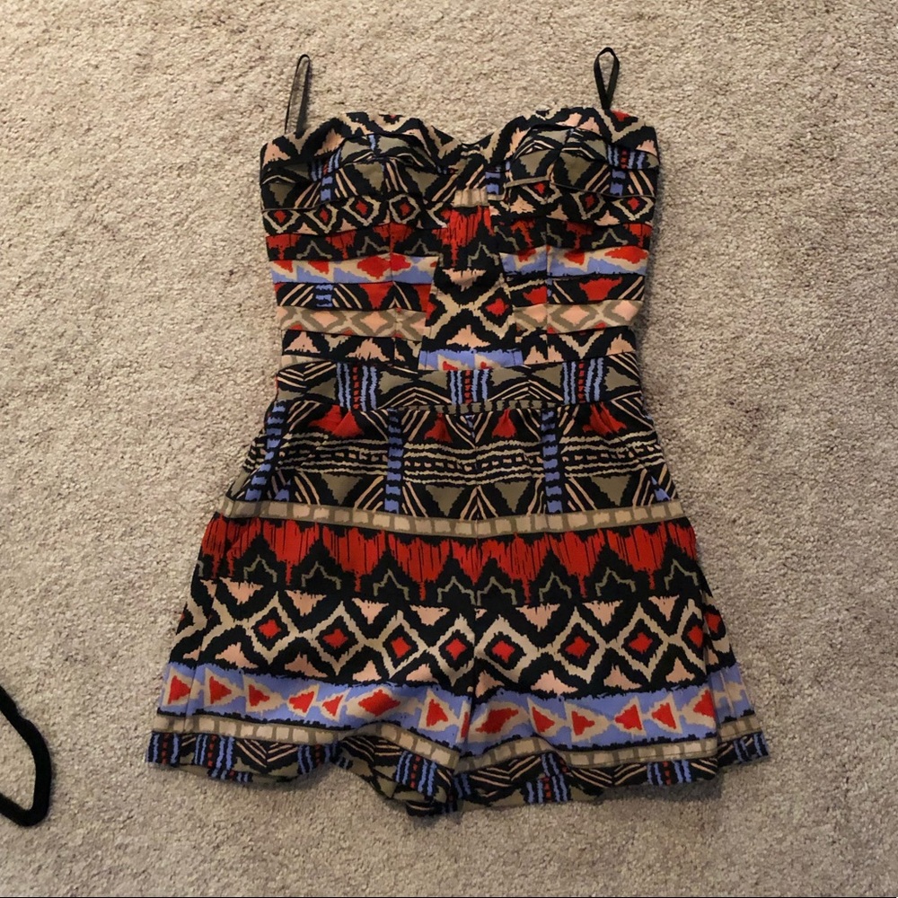 Bebe Aztec Romper - image 1